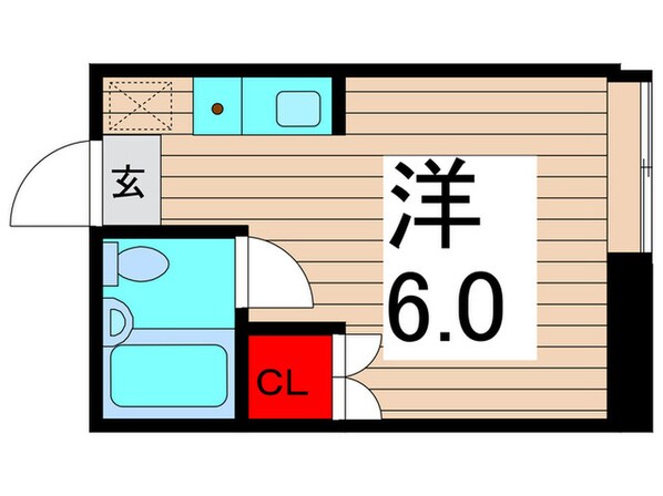 ウィング北綾瀬の物件間取画像